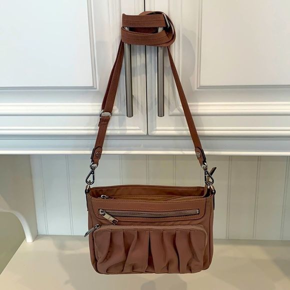 MZ Wallace Bags Mz Wallace Blush Crossbody Organizer Bag Poshmark